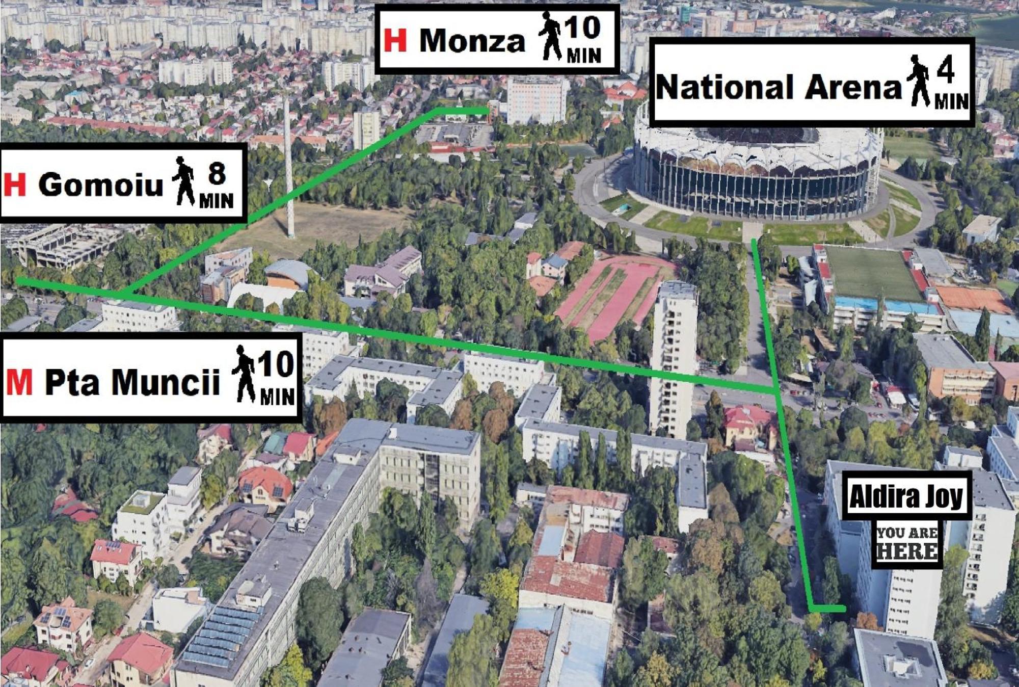 Apartment Aldira Joy Arena Nationala